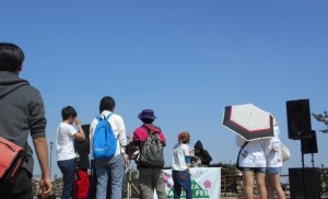 摩耶山＋桜＋音楽＝笑顔