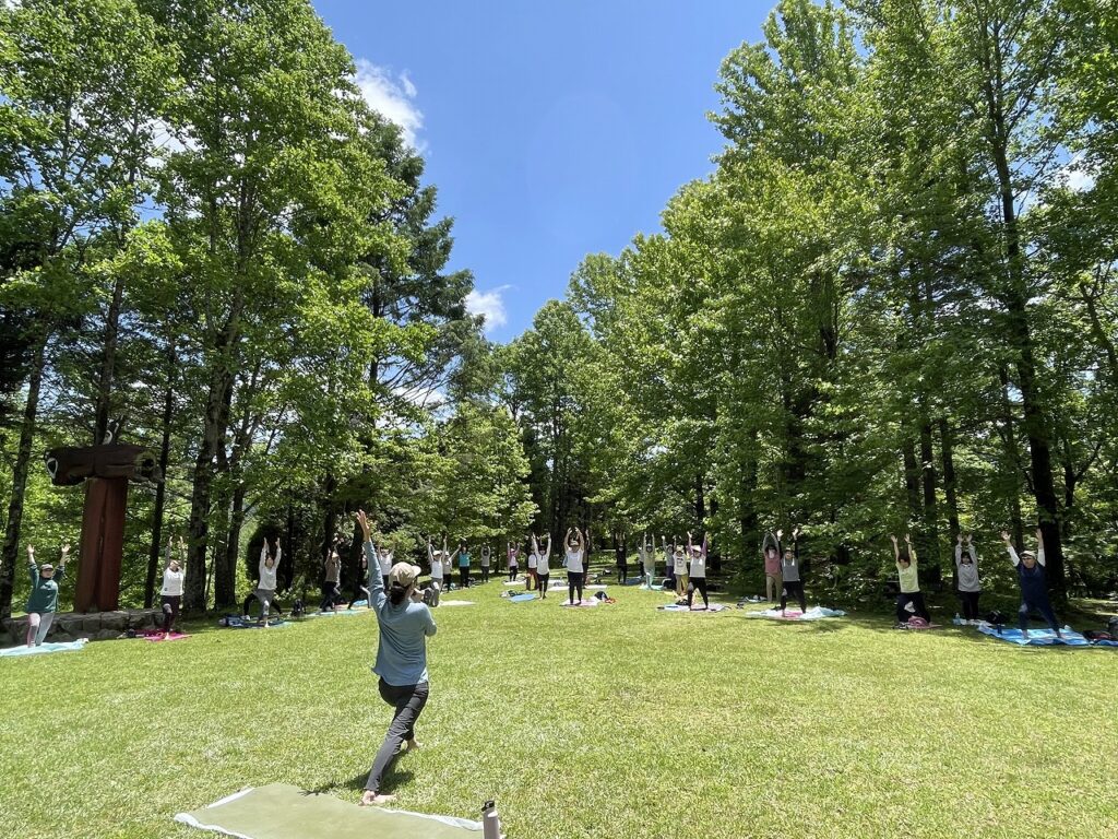 森林浴ヨガ ～初夏の森deヨガ～ @ 神戸市立森林植物園